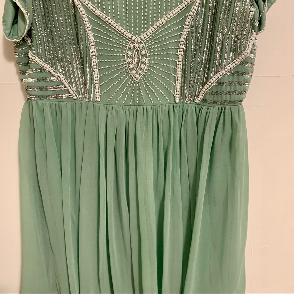 ASOS Curve // Lovedrobe // Bead, Sequin & Pearl Embellished Dress // Size 18 US - Picture 4 of 6